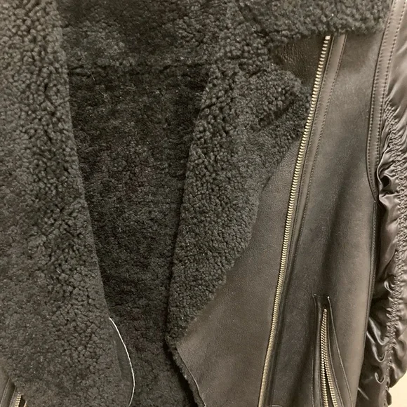 Andrew Marc Shearling Coat - Picture 4 of 6
